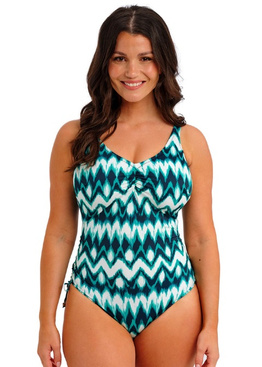 Strój kąpielowy Fantasie Swim SABANA FS506430SUF Uw V-neck Swimsuit With Adjustable Leg Surf