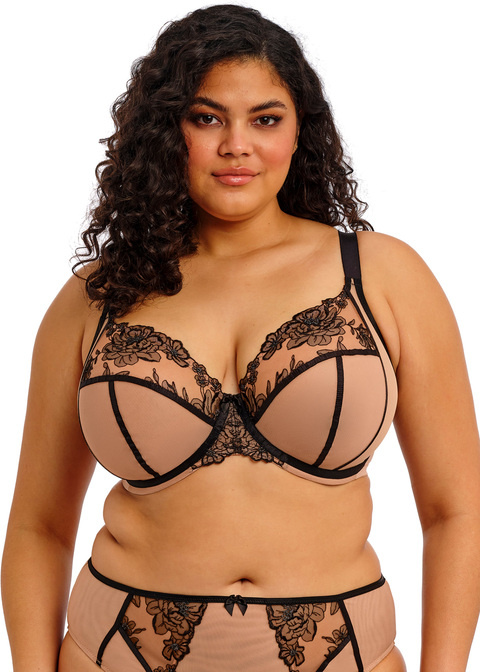 Biustonosz Elomi TEAGAN EL302602CAT Uw Plunge Bra Cafe Au Lait