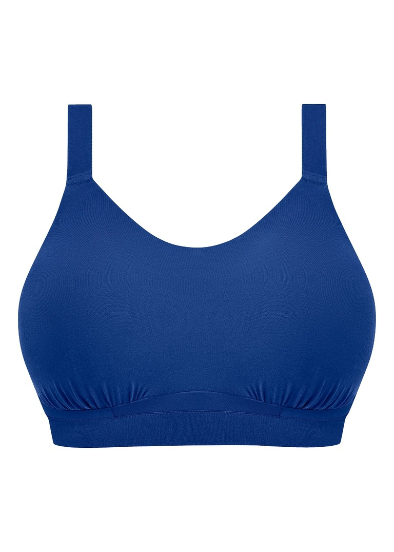 Biustonosz bezfiszbinowy Elomi DOWNTIME EL301417FRY Non Wired Bralette French Navy