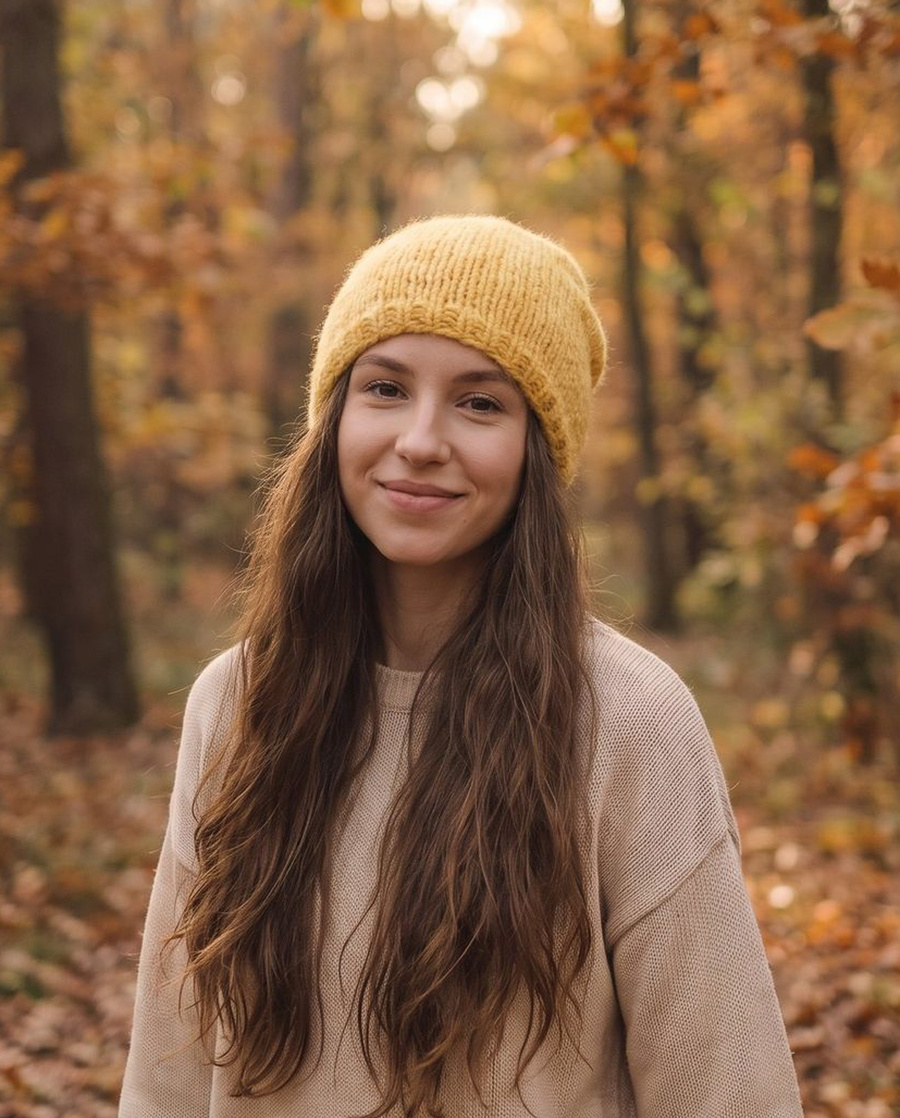 CHMURKA Alpaca Beanie 40 lemoniada