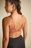 Bezfiszbinowy biustonosz sportowy Panache Sport FREEDOM 7344 Non Wired Sports Bra Sienna Rose