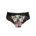 Wysokie majtki brazylijskie Panache ENVY 7287 High Waist Brazilian Black Rose