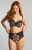 Biustonosz Panache ENVY 7285A Full Cup Black Rose