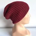 KIARA Alpaca Beanie 100% Alpaca 3900 pomidorowy