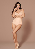 Figi modelujące Wacoal INES SECRET WE601036FRP High Waist Slimming Brief Frappe