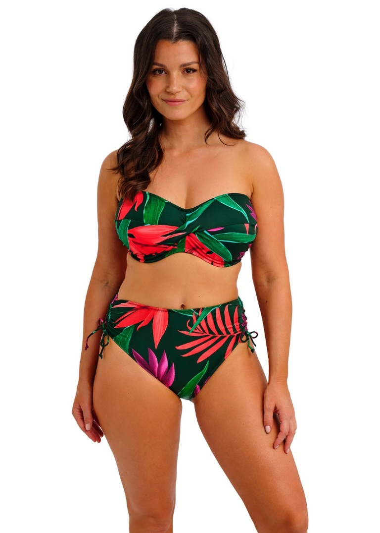 Biustonosz bikini Fantasie Swim PICHOLA FS503909MAG Uw Twist Bandeau Bikini Top Mangrove