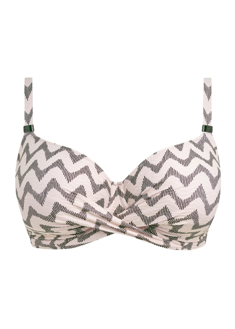 Biustonosz kąpielowy Fantasie Swim VANUATU FS506805CEM Uw Full Cup Bikini Top Creme Noire