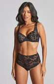 Biustonosz Panache AMOUR 11141 High Apex Balcony Bra Black