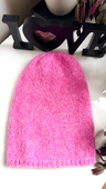 CHMURKA Handmade Alpaca Beanie 52 płatek róży