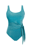 Kostium jednoczęściowy balkonowy Panache SPARKLE SW2050A GIGI Balcony Swimsuit Sparkle Teal