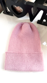 VARELLA – czapka z wełny merino baby merino 54 Pudrowy Róż