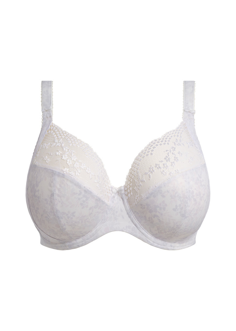 Biustonosz Elomi LUCIE EL4490WHE Uw Plunge Bra - Stretch Pale White