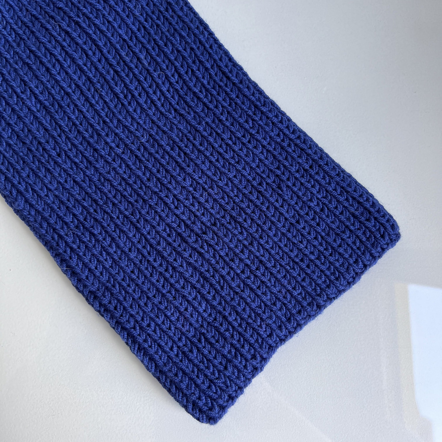 NANA – czapka beanie z wełny 100% baby merino 30 Niebieski