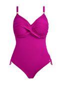 Strój kąpielowy Fantasie Swim BEACH WAVES FS502231BRF Uw Twist Front Swimsuit With Adjustable Leg Bright Fuchsia