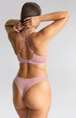 Figi brazylijskie Panache FAITH 10662B Brazilian Brief Mauve Pink