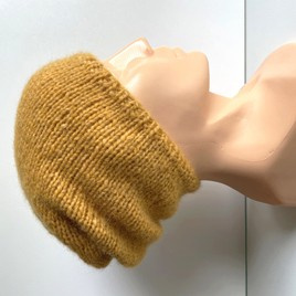 CHMURKA Alpaca Beanie 22 Yellow