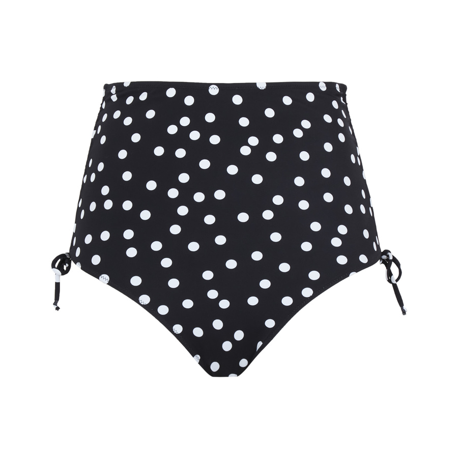 Figi kąpielowe Panache Swim POLKA DOT SW2049 Midi Adjustable Bikini Bottoms Polka Dot Print