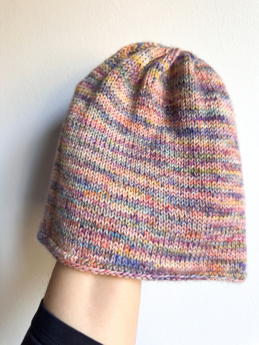 SELMA – czapka wełniana beanie damska Nitkowe Love 22 Fairytale różowa