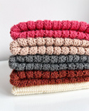 LAURIN Turn-Up Beanie 100% Alpaca 517 Medium Grey