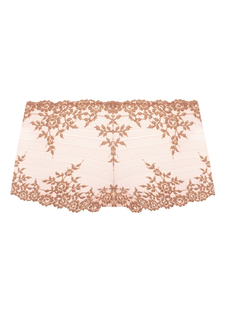Szorty Wacoal EMBRACE LACE WA067491688 Boy Short Angel Wing/rose Dust