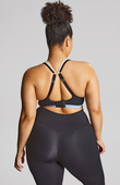 Biustonosz sportowy Sculptresse by Panache UPBEAT 9442 Wired Sports Bra Black/Chalk