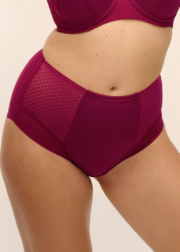 Majtki z wysokim stanem FANTASIE EVOLUTION COMFORT FL104452RUY High Waist Brief Ruby