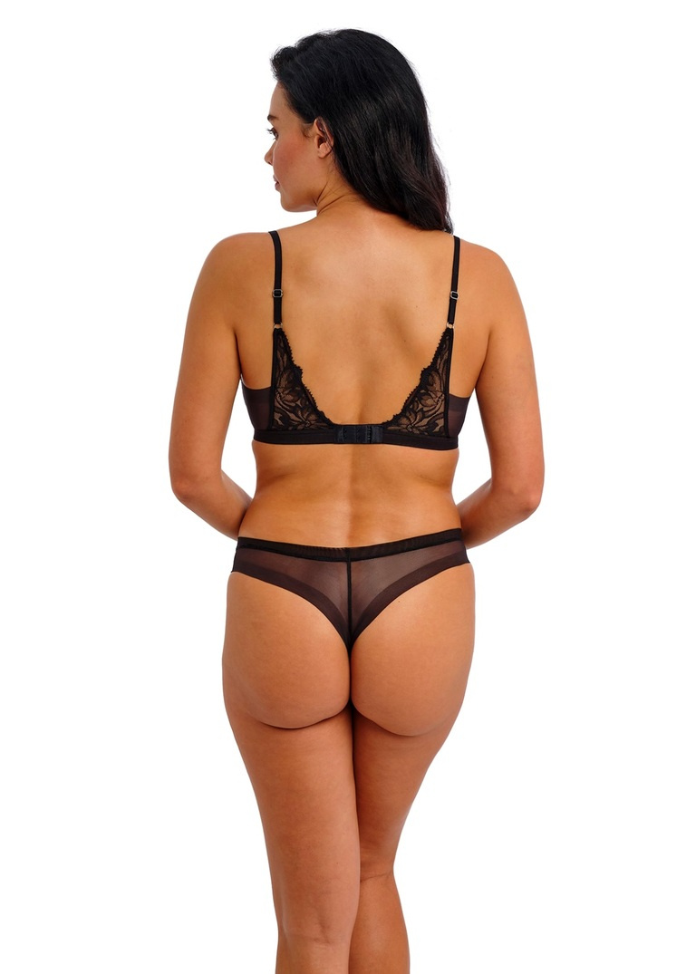 Braletka Wacoal ABELLIA WE601703BLK Non Wired Bralette Black