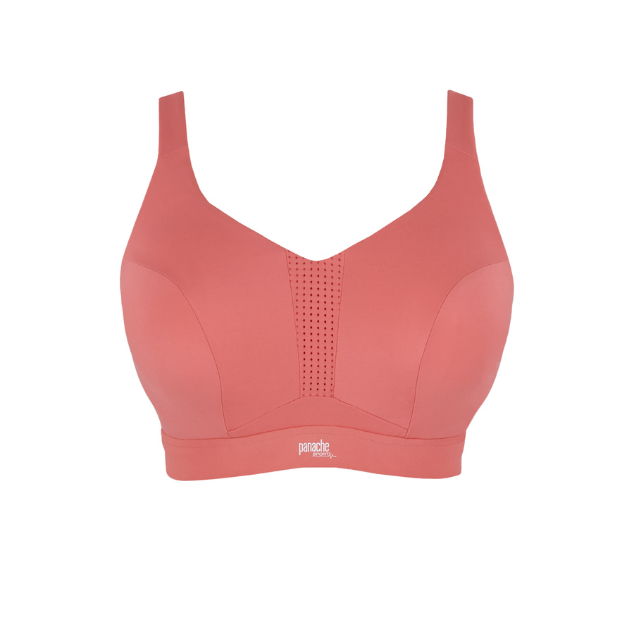 Biustonosz Panache Sport ENDURANCE 5022 Non Padded Sports Wired Bra Biustonosz Panache Sport ENDURANCE 5022 Non Padded Sports Wired Bra Grapefruit