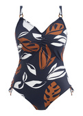 Strój kąpielowy Fantasie Swim LAKE ORTA FS503330FRY Uw V-neck Swimsuit With Adjustable Leg French Navy