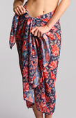 Sarong Panache Swim LILIFLORA SW1728A AIMEE Sarong Liliflora Print