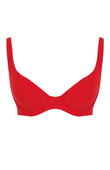 Biustonosz kąpielowy Panache Swim ROSSA SW1754 Billie Plunge Bikini Top Rossa Red