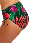 Majtki kąpielowe z wysokim stanem Fantasie PICHOLA FS503978MAG High Waist Bikini Brief Mangrove