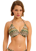 Biustonosz kąpielowy Freya Swim ARIZONA WAVE AS206104VIS Uw Halter Bikini Top Vista