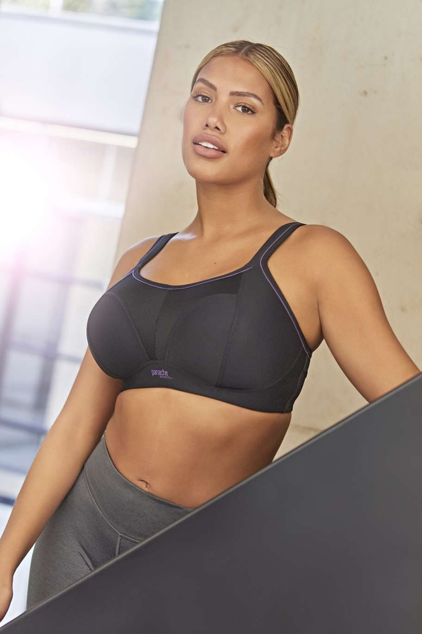 Biustonosz Panache SPORT bezfiszbinowy 7341 Black