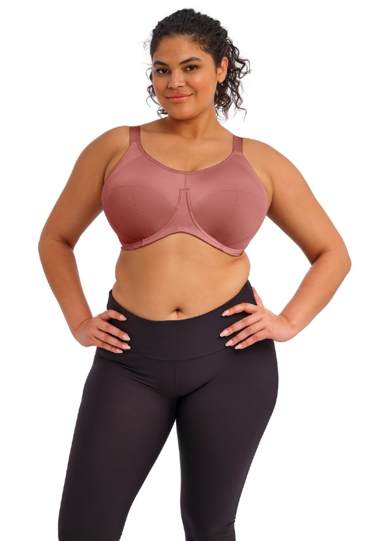 Biustonosz Elomi ENERGISE EL8041ROW Uw Sports Bra Rosewood