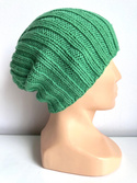 HELLI – czapka zimowa damska z wełny baby merino 31 jaskrawozielony beanie