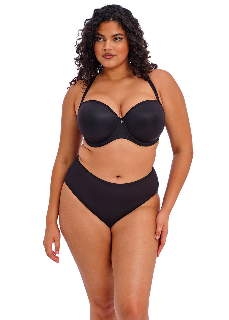 Biustonosz Elomi SMOOTH EL4300BLK Uw Moulded Strapless Bra Black