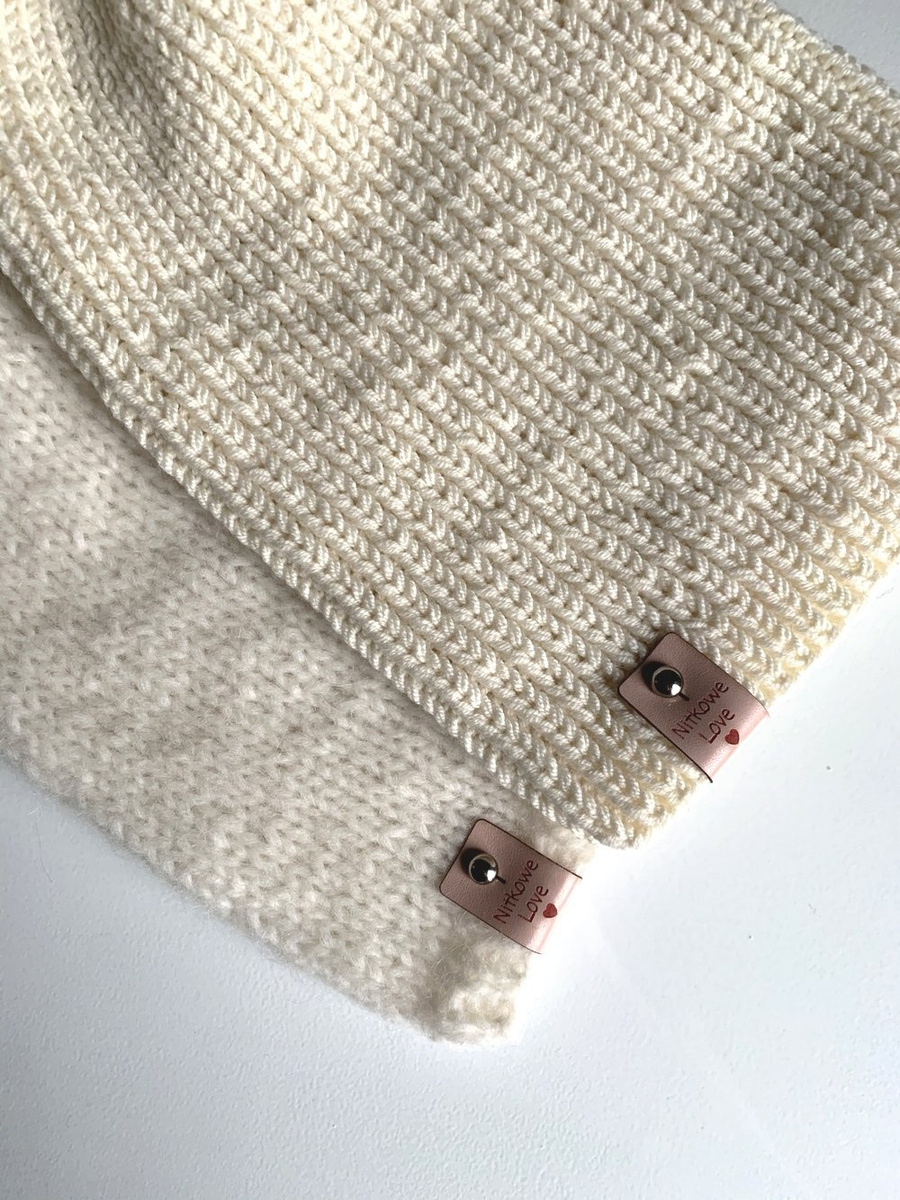 NANA Beanie 100% Baby Merino Wool 02 Ecru
