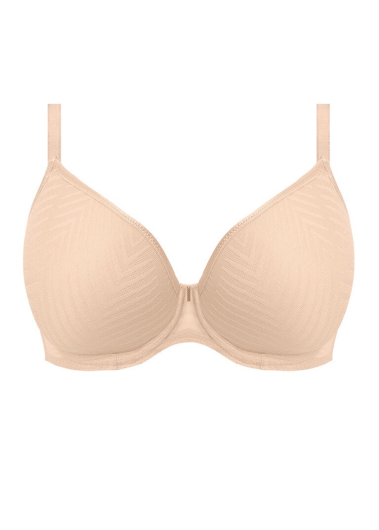 Biustonosz Freya TAILORED AA401131NAE Uw Moulded Plunge T-shirt Bra Natural Beige
