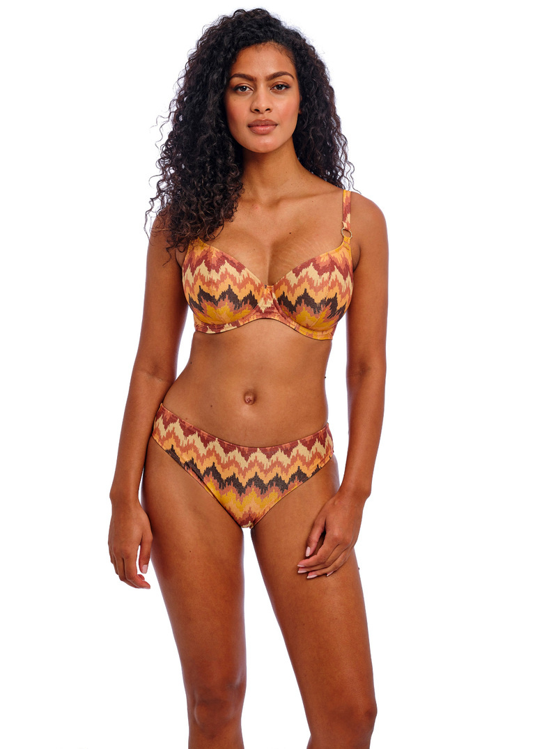 Biustonosz kąpielowy Freya Swim ARIZONA WAVE AS206102HOZ Uw Plunge Bikini Top Horizon