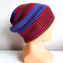 VARELLA Handmade Turn-Up Wool Beanie 2911 multicolor