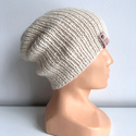 KIARA Alpaca Beanie for Women 100% Alpaca 100 Ecru
