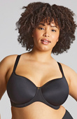 Biustonosz Sculptresse by Panache ELEGANCE 10401 Moulded Spacer T-shirt Bra Noir