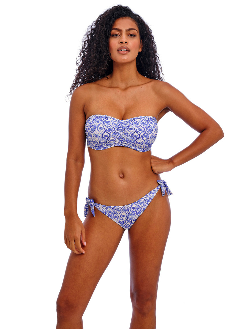Biustonosz kąpielowy Freya Swim OCEAN BREEZE AS206010DEN Uw Bandeau Bikini Top Denim