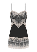 Koszulka nocna Wacoal EMBRACE LACE WA814191BLK Chemise Black