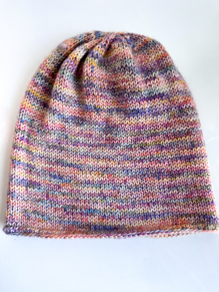 SELMA – czapka wełniana beanie damska Nitkowe Love 22 Fairytale różowa