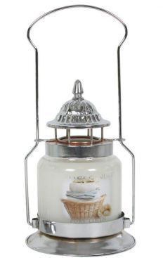 Latarnia średnia Village Candle Lantern Nickel VC311