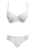 KOMPLET - Strój kąpielowy Freya SUNDANCE White - wybierz fasony i rozmiary (30F, 30G, 36F) + majtki