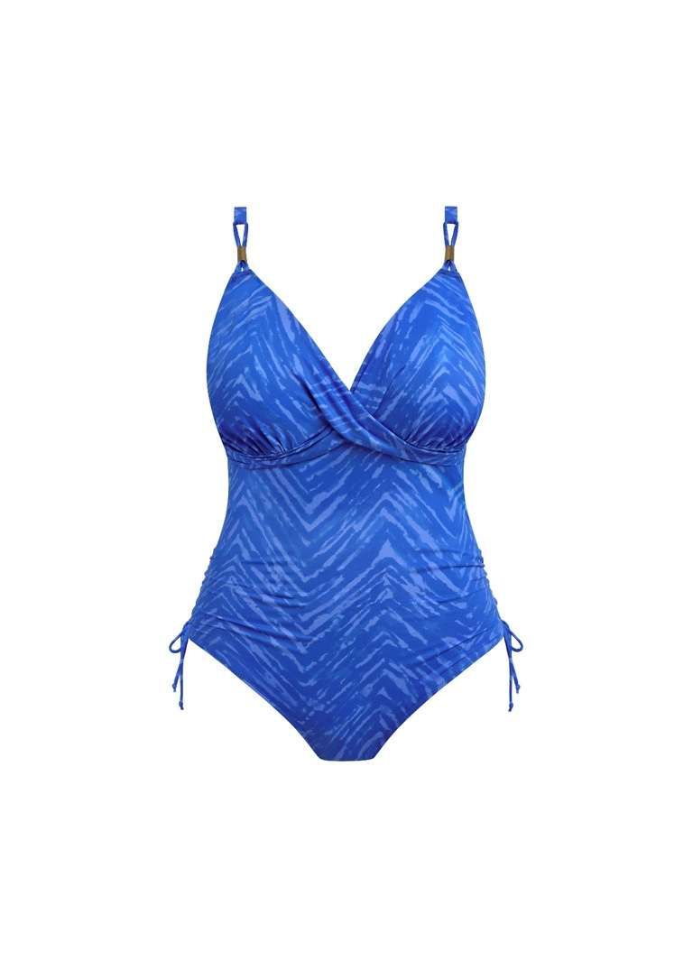 Strój kąpielowy Fantasie Swim PUNTA MITA FS505539SAR Uw Plunge Swimsuit Sapphire