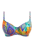 KOMPLET - Kostium kąpielowy dwuczęściowy Freya Swim CALA PALMA AS202403MUI Uw Sweetheart Bikini Top Multi 30DD (30D) + majtki